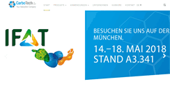 Desktop Screenshot of carbotech.de