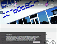 Tablet Screenshot of carbotech.it