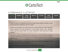 Tablet Screenshot of carbotech.dk